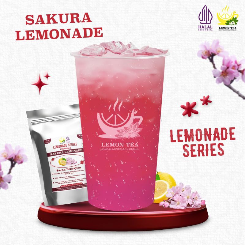 

Bubuk Minuman SAKURA LEMONADE /1000gr Halal Bpom