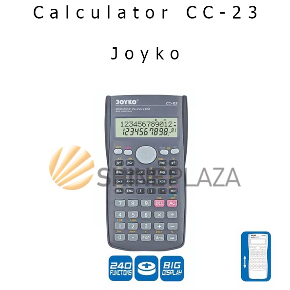 

HJ6 Calculator Scientific Joyko CC23 Kalkulator Joyko Scientific CC23