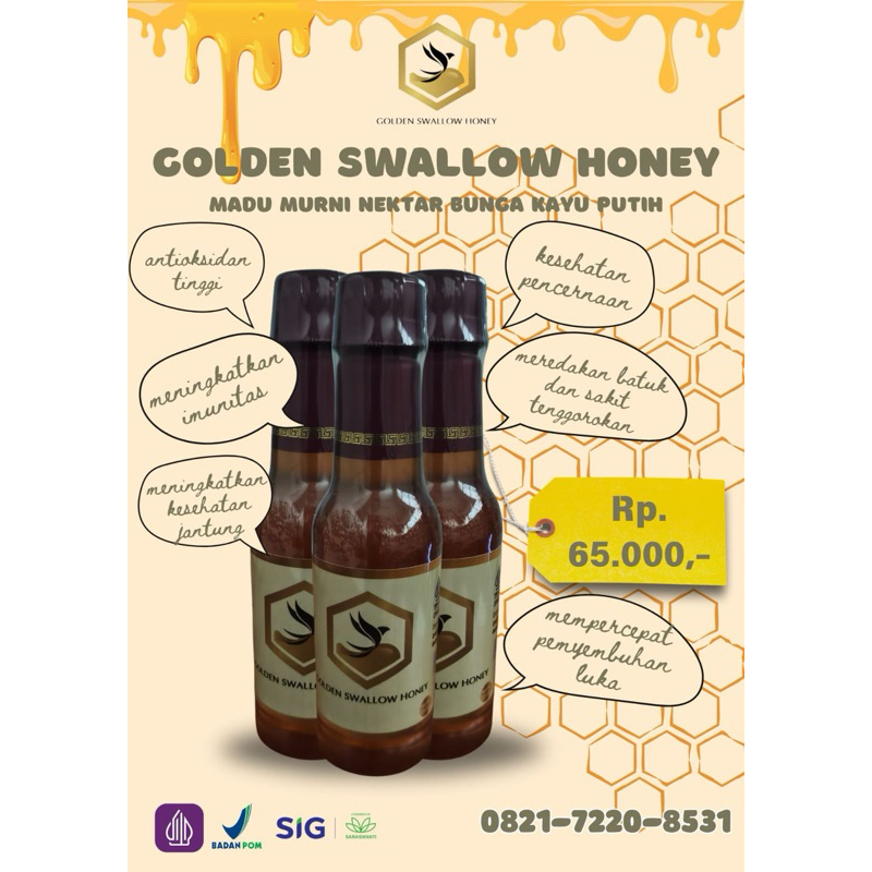 

350gr//GoldenSwallowHoney