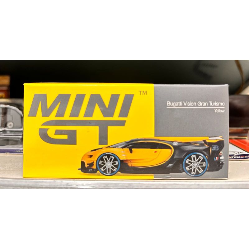 Mini GT Bugatti Vision Grand Turismo Yellow