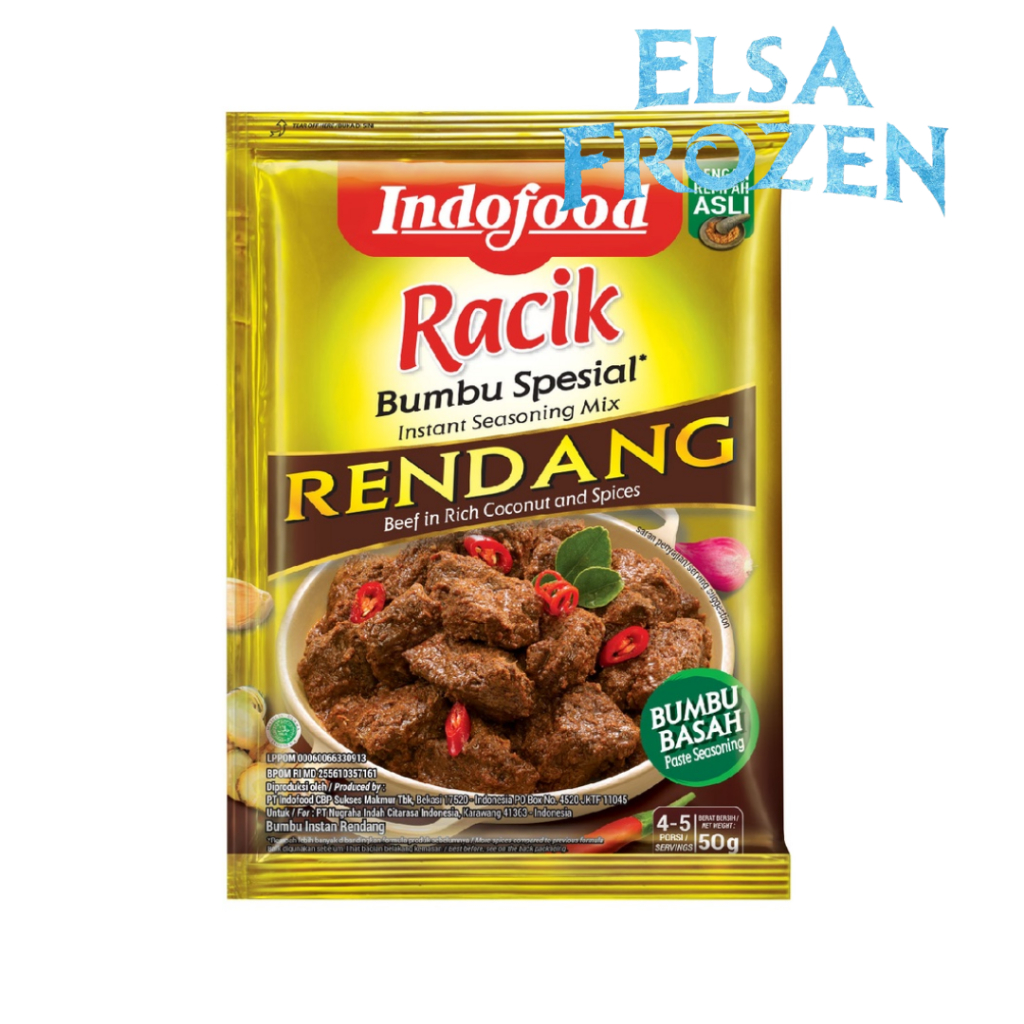 

INDOFOOD RACIK BUMBU SPESIAL RASA RENDANG 45GR/BUMBU INSTAN Rendang