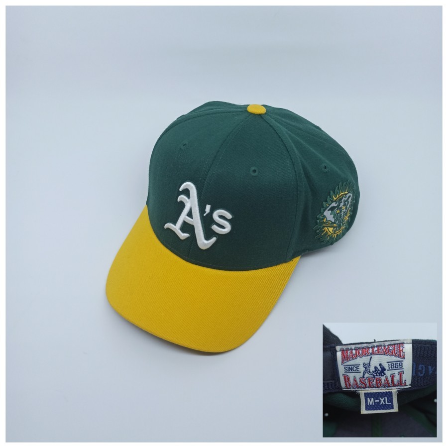 Topi MLB As Oakland Athletics Cap Second Preloved Original 214