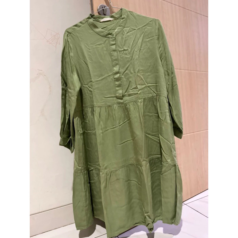 Preloved Baju Atasan Kemeja Blouse Batik Kerja Kantor Wanita Cewek This Is April Et Cetera Sabhira U