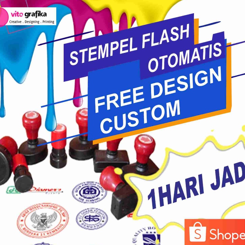 

HJ6 Stempel Stempel Custome Stempel Otomatis Stempel Flash