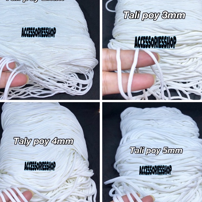 

KI3 Tali poy 2mm3mm4mm5mm 1KG
