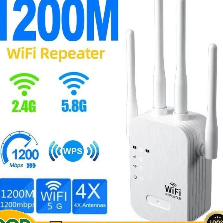 Eksklusif COD3M WIFI Repeater Wireless Wifi Range Extender Router Repeater Wifi 5G 24G