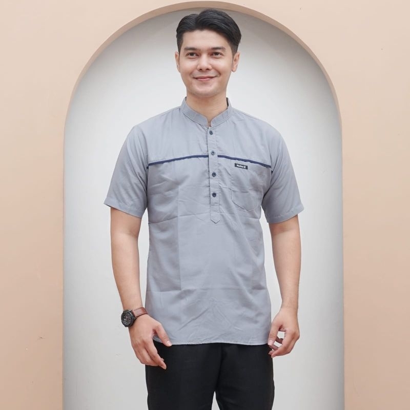 Baju koko pria kurta taqwa Pakaian Muslim pria dewasa