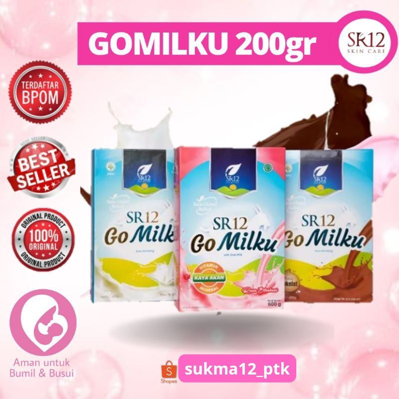 

SUSU GOMILKU SR12 200gr/SUSU ETTAWA PREMIUM