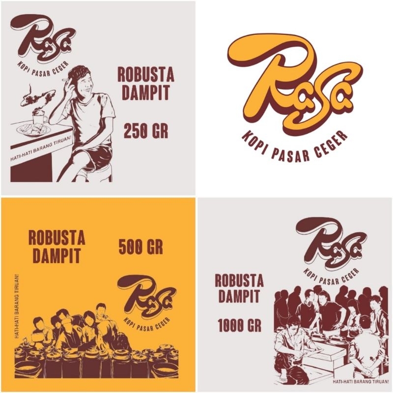 

Robusta Dampit 250gr/1kg fresh asli biji/ bubuk giling halus/giling medium