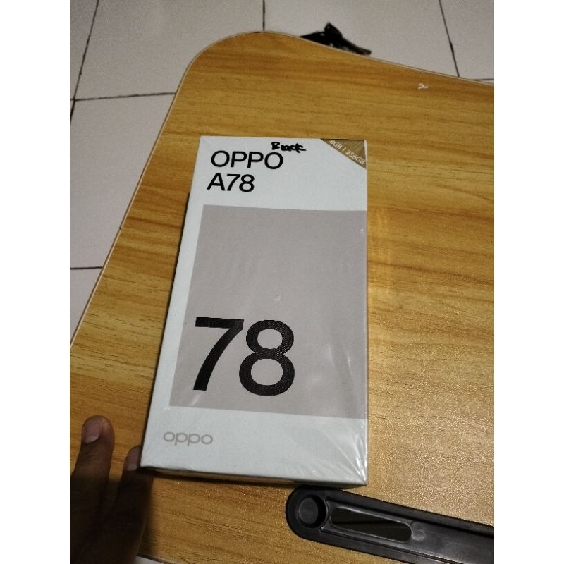 Oppo a78 4g Second 8/256