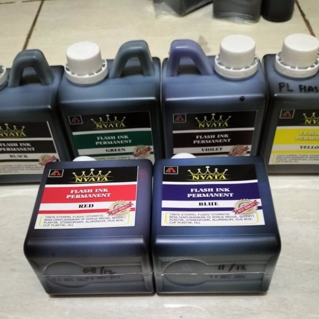 

Unggul TINTA PERMANENT FLASH MEDIA PLASTIK dan DLL isi ml