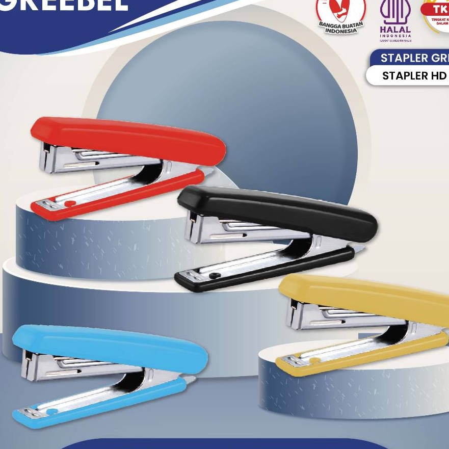 

Top GREEBEL Stapler Stepler Jepretan HD1E Staples Anak Lucu