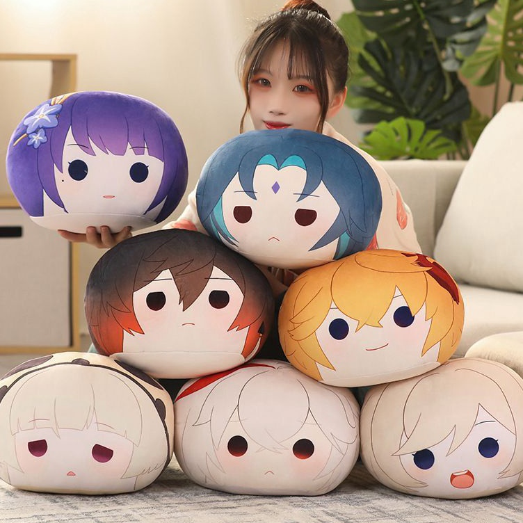 Promo Istimewa  Bantal TidurBantal SofaBoneka Bantal Karakter Anime Game Genshin Impact Terbaru Berb