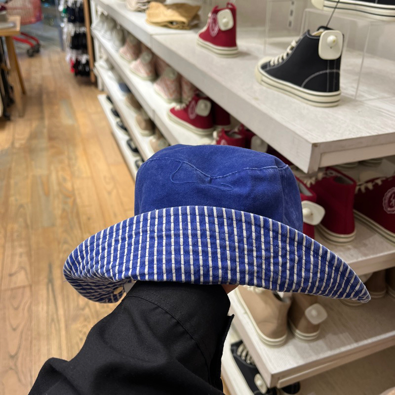 Bucket hat topi rubi reversible sale