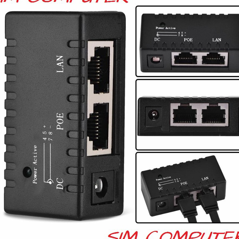 Langka POE Injector POE Splitter Power Over Ethernet