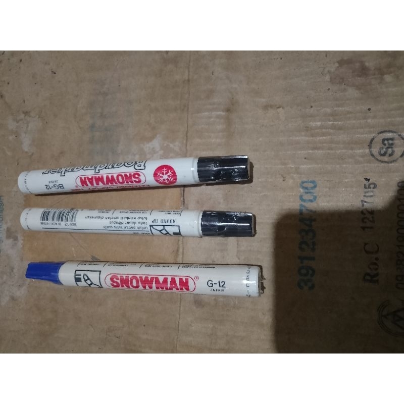 

Spidol Snowman permanen G-12
