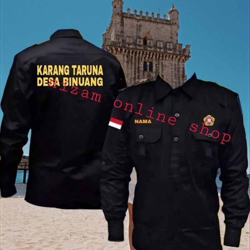 kemeja karang taruna kemeja katar karang taruna baju katar karang taruna seragam karang taruna pdh k