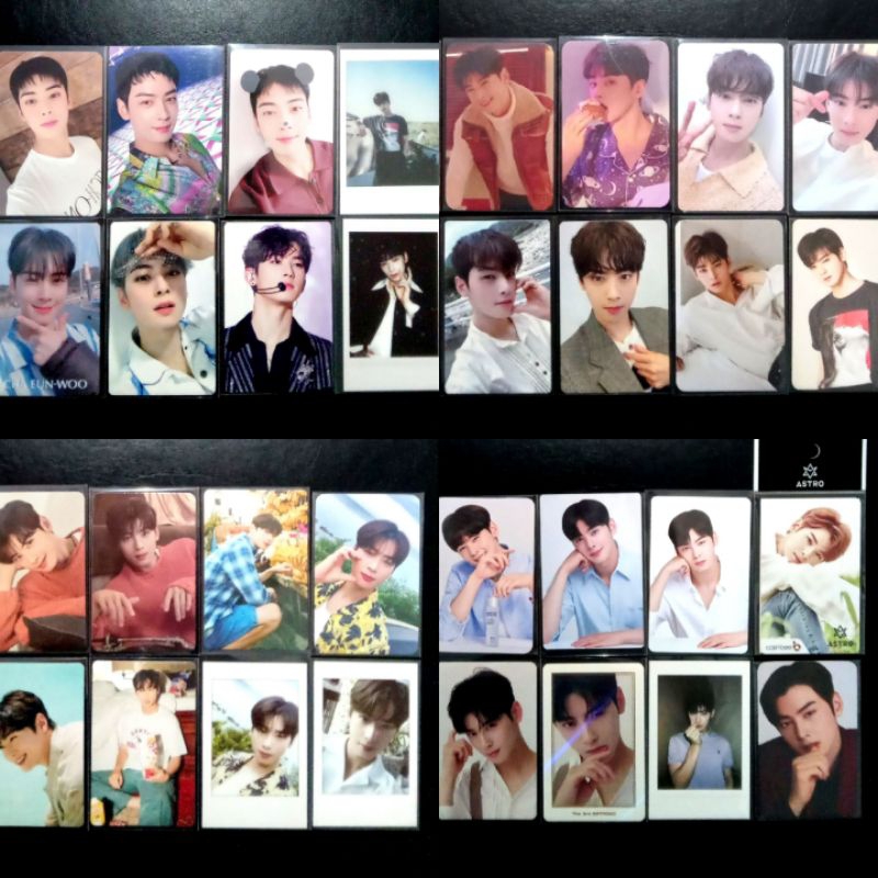 ASTRO Cha Eunwoo Photocard + Polaroid