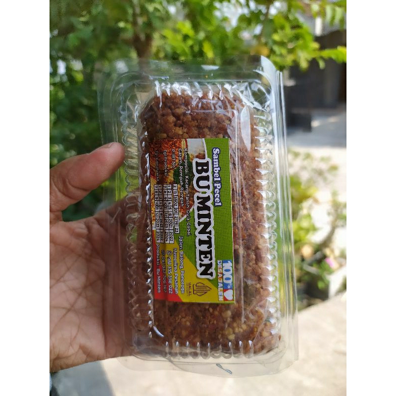 

Sambal Pecel Bu Minten 250gram Sambel Spesial Rasa Khas Ponorogo