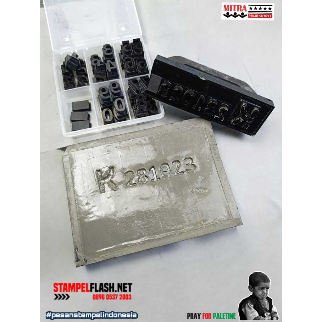 

Jual Paket Stempel Media Beton Basah Bongkar Pasang Custom