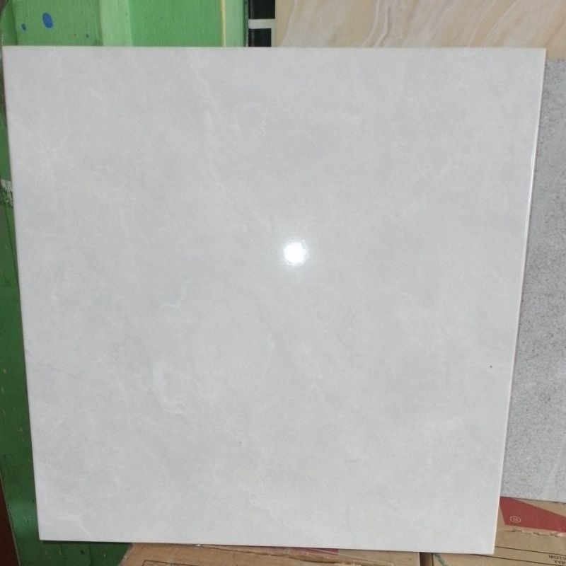 Keramik 40x40 Abu abu glosy zigma grey