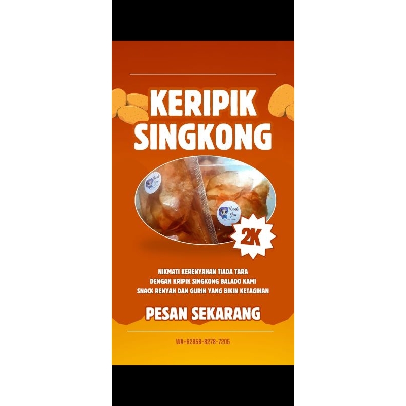 

keripik singkong balado