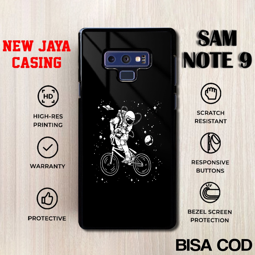 Case Samsung Note 9 Terbaru Hardcase Softcase Glosy Astronot Casing Samsung Note 9 Terlaris Termurah