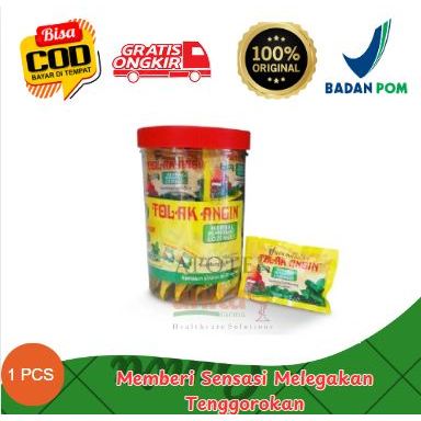 

Permen Tolak Angin Original 1 Sachet isi 5, Melegakan dan Mengkangatkan Tenggorokan,