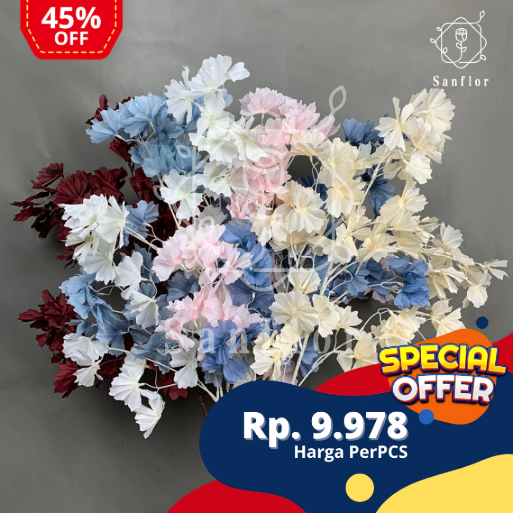 BUNGA ANYELIR TANGKAI PANJANG/ARTIFICIAL DIANTHUS