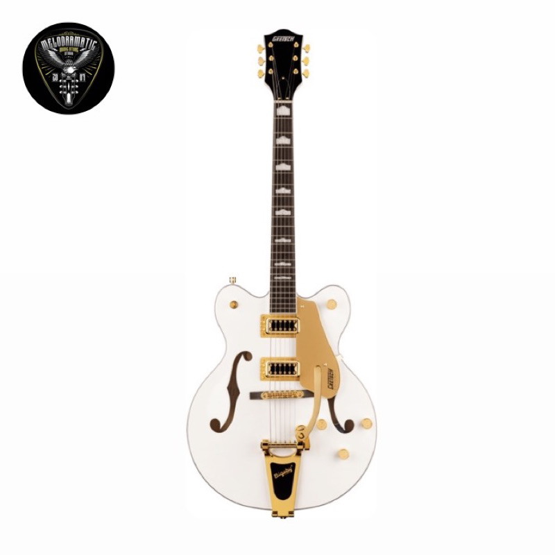 Gitar elektrik Gretsch G5422TG Electromatic Classic Hollow Body Double-cut Bigsby Snowcrest White