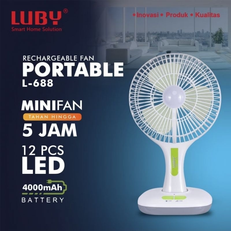 Kipas Portable Luby L-688/Kipas Besar