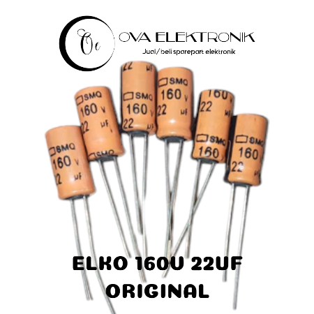 Elko 160v 22uf Elco 22uf 160v original