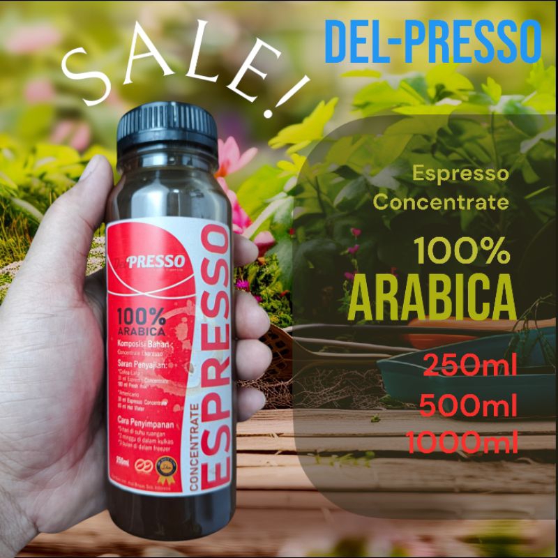

DELPRESSO Espresso Consentrat 100% ARABICA