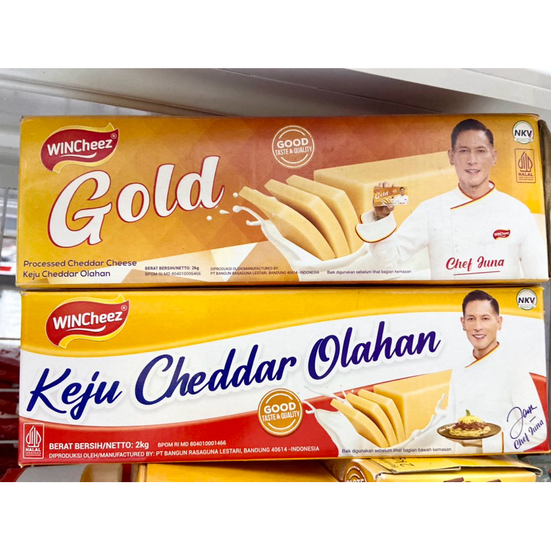 

Wincheez Keju 2kg keju balok