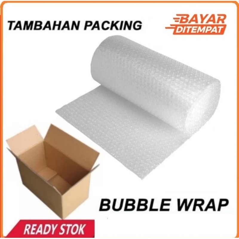 

TAMBAHAN PACKING BUBBLE WRAP & KARDUS