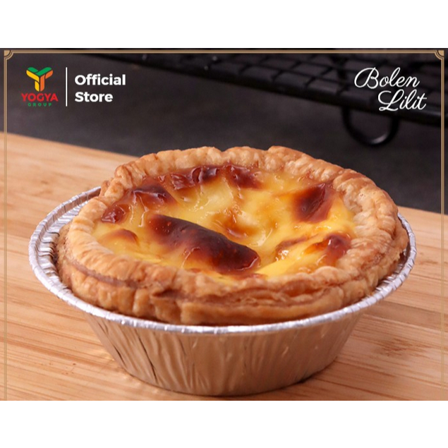 

egg tart ( 1 pack isi 6 Pcs ) Yogya Bakery Bread.co oleh oleh makanan bandung