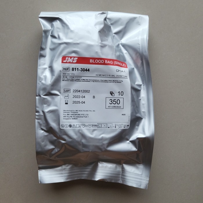 JMS BLOOD BAG 350 CC SINGLE