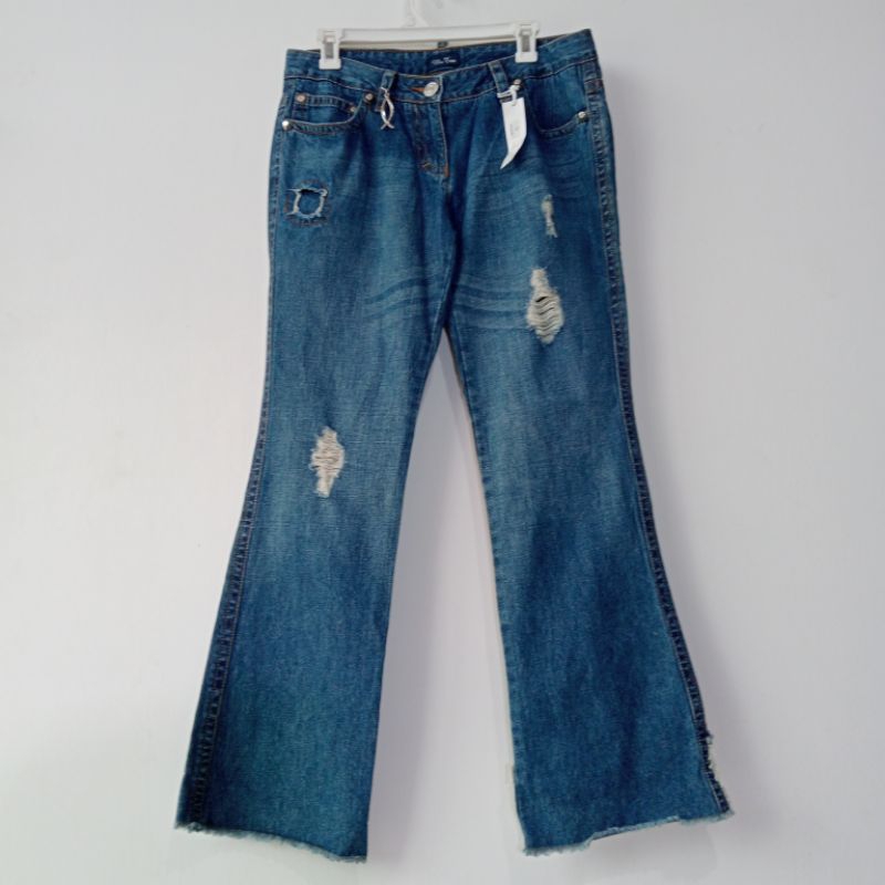 LYNT FASHION CELANA JEANS PANJANG WANITA size 30 || CELANA LEVIS PANJANG CUTBRAY || JEANS RAWIS || C