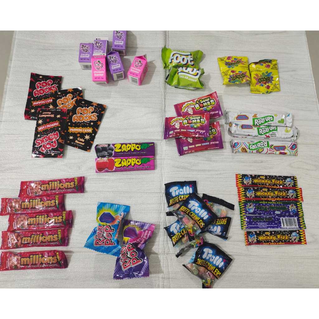 

Candy Australia USA mix eceran (sisa stock) sale murah