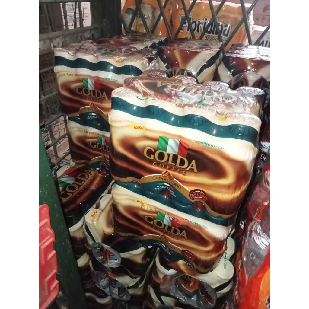 

Golda coffe dolce latte / capucino 1pak isi 12 botol