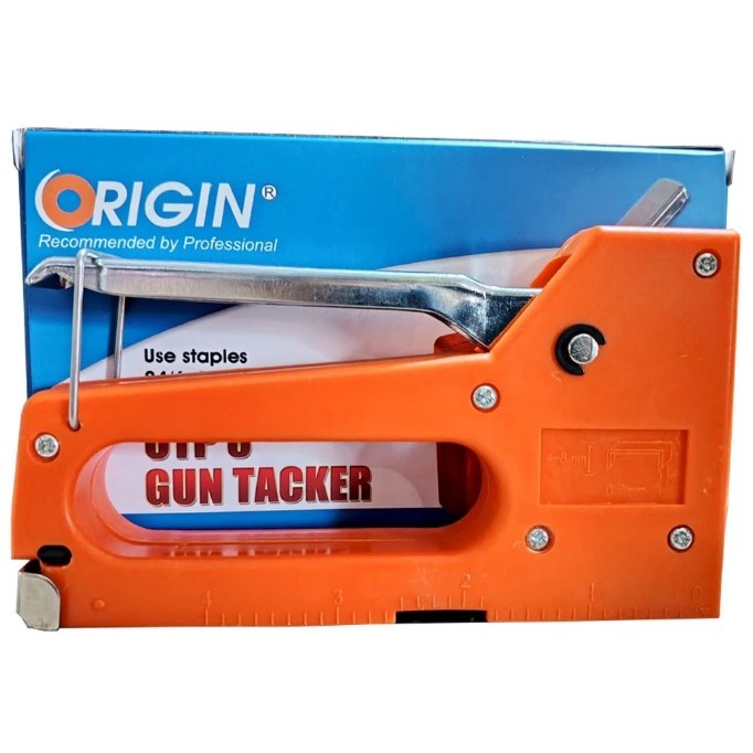 

Alat Staples Tembak, Stapler Kayu/ Stapler Tembak Jok Kulit/ Guntacker Plastik OTP8 Origin