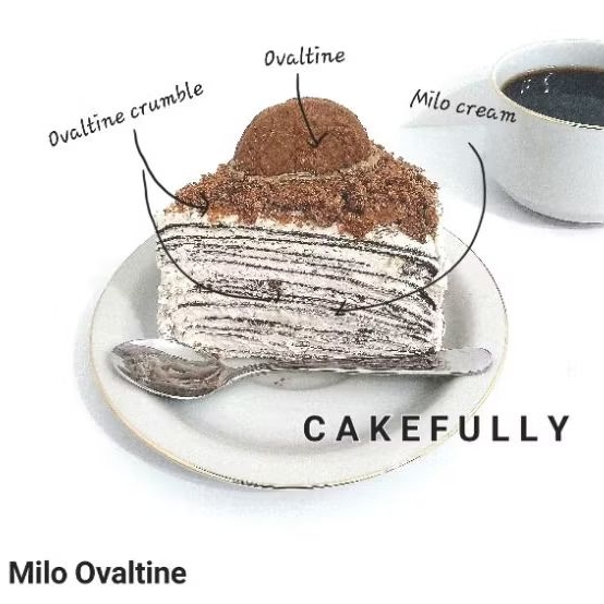 

Mille Crepes Choco Milo Ovaltine