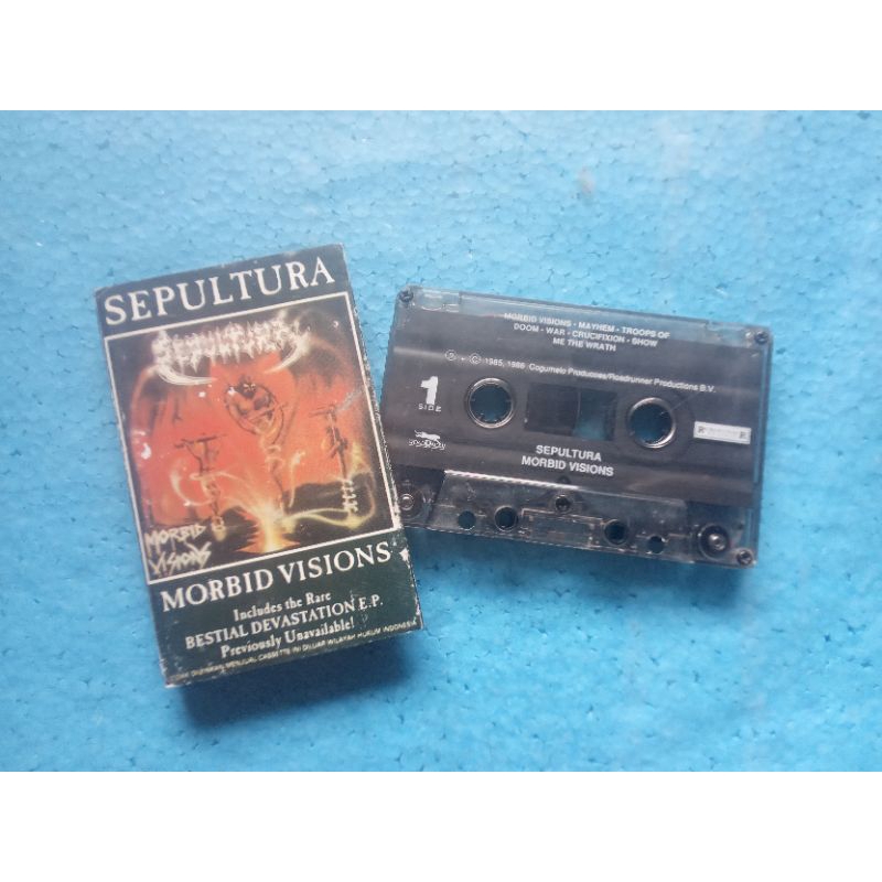 Kaset Pita Sepultura - Morbid Visions
