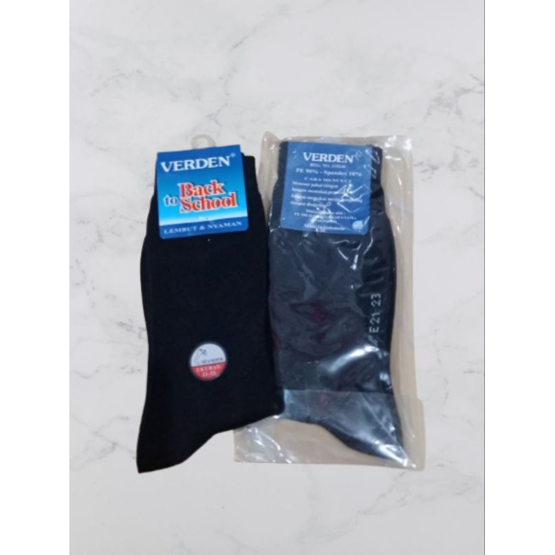 Kaos Kaki Hitam Polos Anak Sekolah