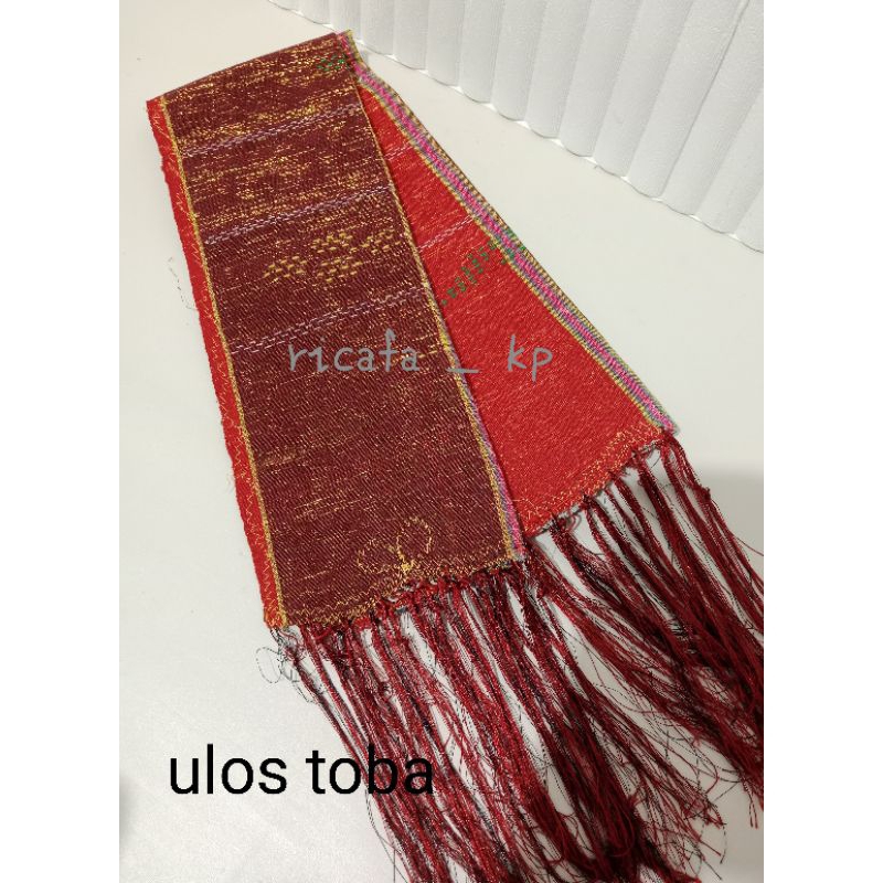 ulos toba - ulos sadum batak - ulos batak merah
