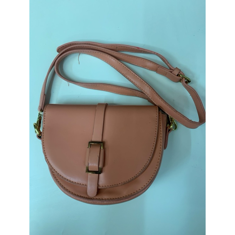 #31 Tas kulit coklat wanita / clutch pesta / tas kulit hitam