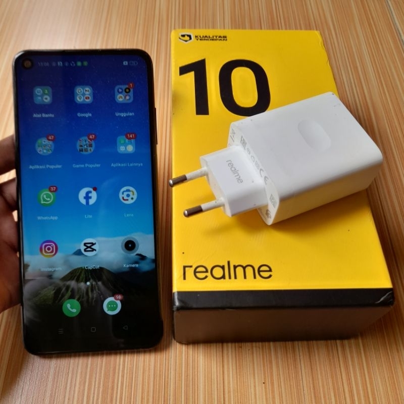 Hp Realme 10 Ram 8/256Gb Fulset Komplit