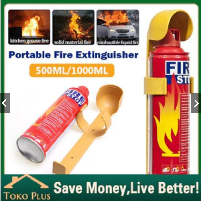 (Auto imp) Fire Stop Pemadam Api 500 ml Apar Mobil Racun Pemadam Api Portable