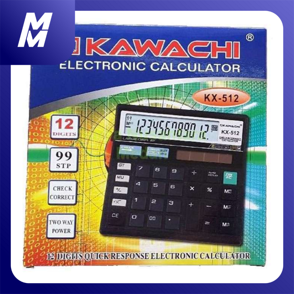 

Kalkulator Kawachi KX-512 | KAWACHI KX-512 12 DIGIT