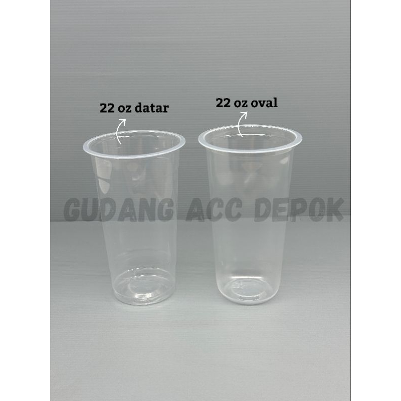 Gelas 22 Oz Gelas Cup 22oz isi 50 psc
